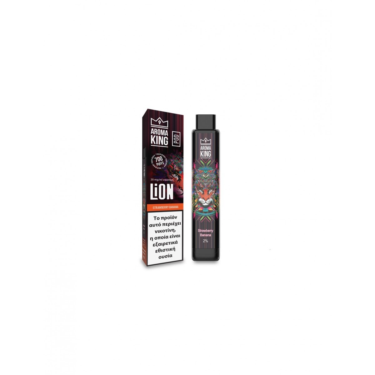 Lion Pod Strawberry Banana 2ml 20mg
